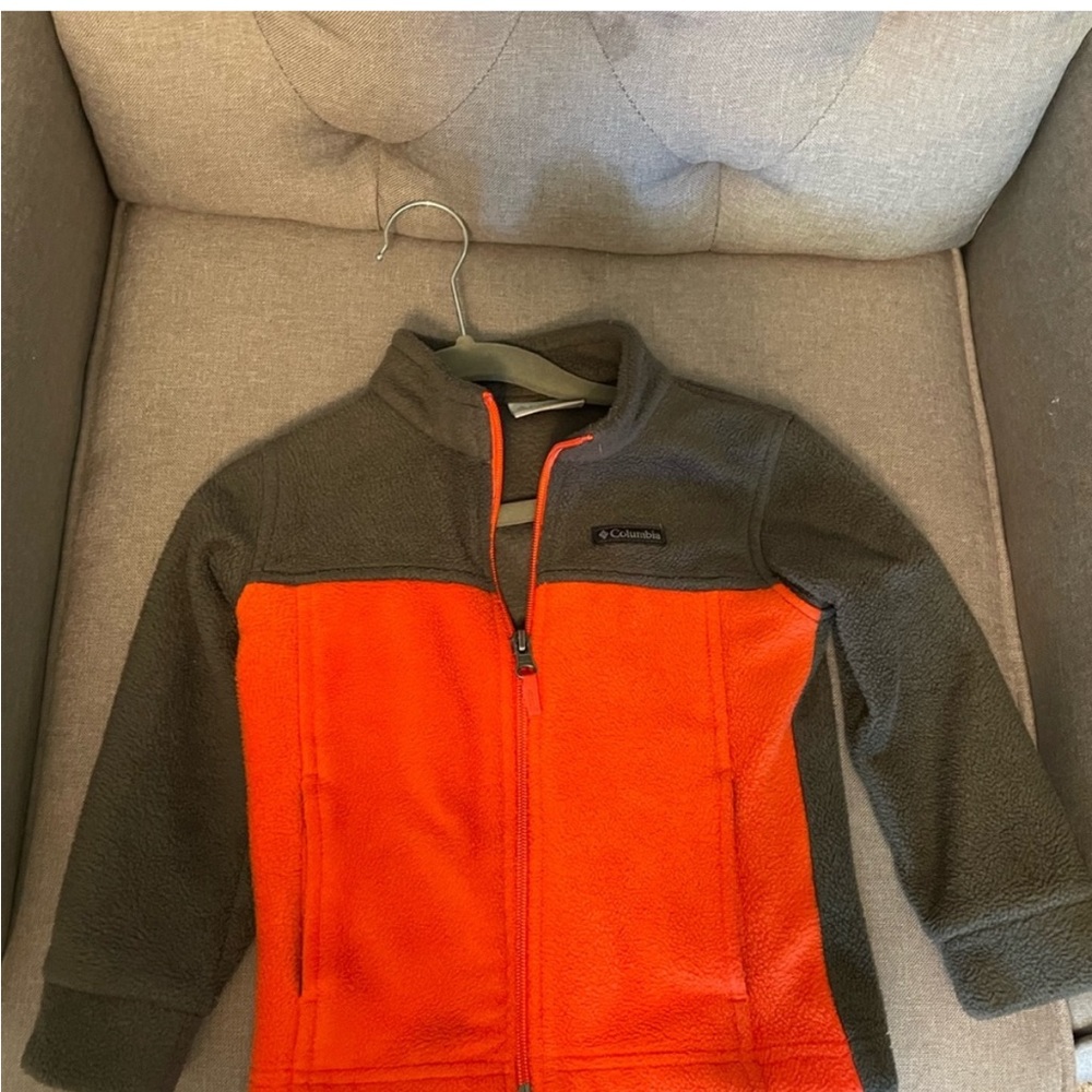 Columbia Fleece Jacket Coat Zip Up 3T